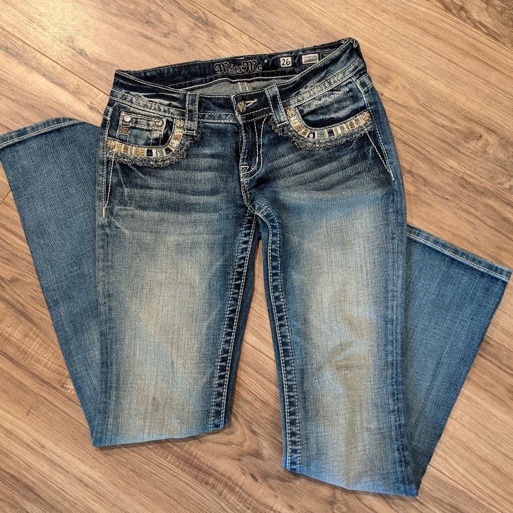 Miss Me Signature Blue Jeans Size 26